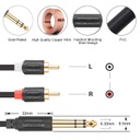 Jack to 2RCA Cable