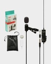 Candc DC-CI Clip-on Mic Audio Recorders Microphone - Black