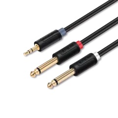 5m 3.5mm Stereo Jack  2 * 6.345 Mono Jack