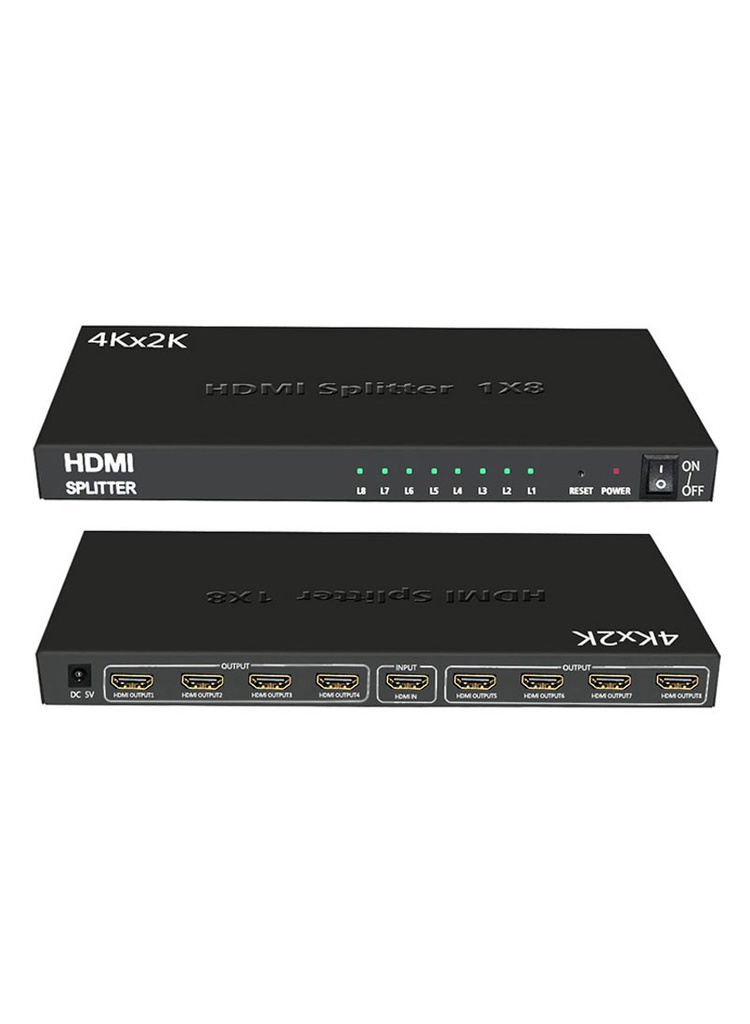 HDMI Splitter 1 X 8